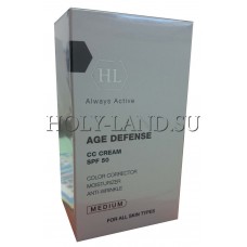 Анти возрастной увлажняющий крем (Medium) / Holy Land Age Defense CC Cream SPF 50 (Medium) 50ml